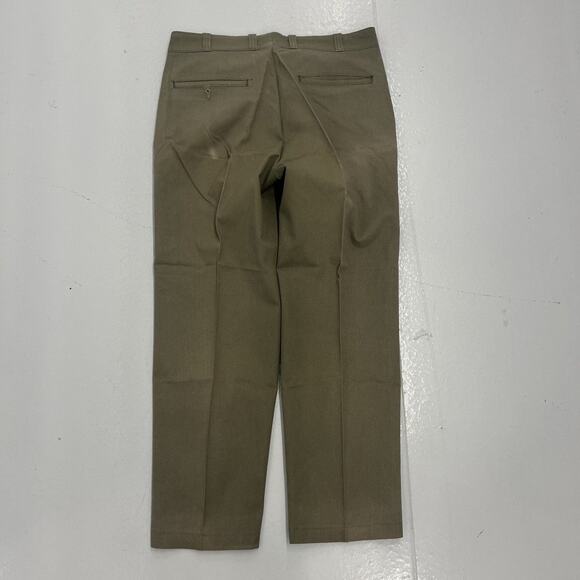 Vintage 60s Sears Green Sanforized Workwear Chinos 34x28 - Picture 3 of 5